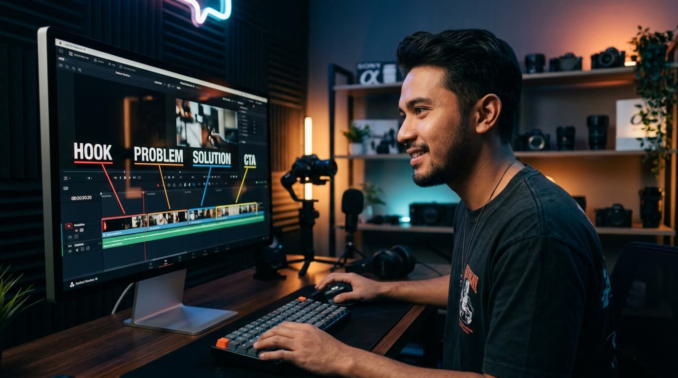 15 Detik untuk Menjual: Struktur Video Iklan yang Terbukti Konversi